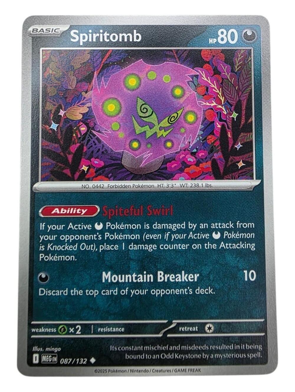 Spiritomb Uncommon ME01: Mega Evolution 087/132 NM